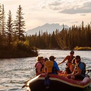 1-Hour Scenic Nature Float in the Canadian Rocky Mountains at Canmore Public Boat Launch, Calgary, Canada Cdxb.com Special Offers, Deals & Discounts in Canada