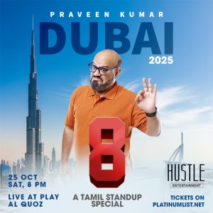 8 – A Tamil stand up comedy show by Praveen Kumar – Shows and Theatrical Plays Cdxb.com Special Offers, Deals & Discounts in Canada