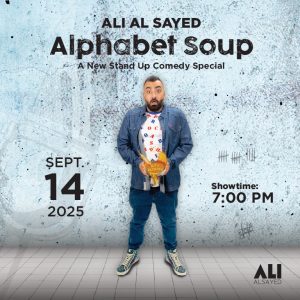 Ali Al Sayed: Alphabet Soup stand up comedy special in Dubai – Shows and Theatrical Plays Cdxb.com Special Offers, Deals & Discounts in Canada