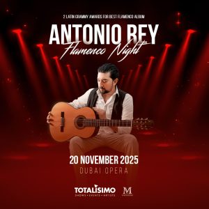 Antonio Rey – Flamenco Night at Dubai Opera – Concerts Cdxb.com Special Offers, Deals & Discounts in Canada