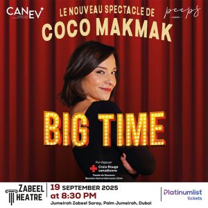 Big Time Comedy by Coco Makmak at Zabeel Theatre, Dubai – Comedy Events Cdxb.com Special Offers, Deals & Discounts in Canada