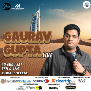 Gaurav Gupta Live in Dubai 2025 – Comedy Events Cdxb.com Special Offers, Deals & Discounts in Canada