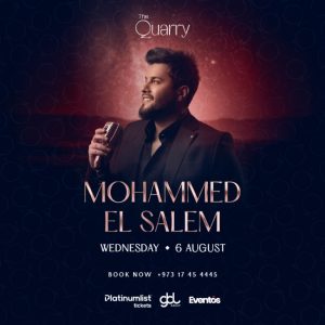 Mohammed El Salem Live at The Quarry – Concerts Cdxb.com Special Offers, Deals & Discounts in Canada