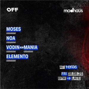 OFF Presents: Madhaūs at Teres – JJ’s Irish Restaurant – Nightlife Cdxb.com Special Offers, Deals & Discounts in Canada
