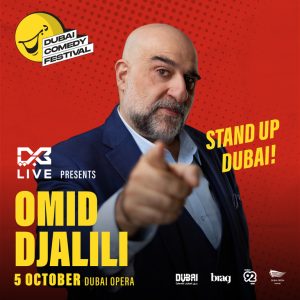 Omid Djalili Live at Dubai Comedy Festival 2025 – Dubai Comedy Festival Cdxb.com Special Offers, Deals & Discounts in Canada