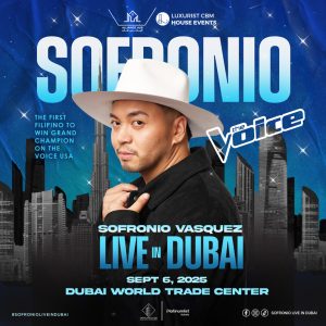 Sofronio Vasquez Live in Dubai World Trade Center – Concerts Cdxb.com Special Offers, Deals & Discounts in Canada