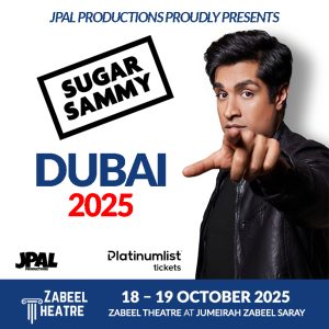Sugar Sammy Live at Zabeel Theatre, Dubai – Comedy Events Cdxb.com Special Offers, Deals & Discounts in Canada